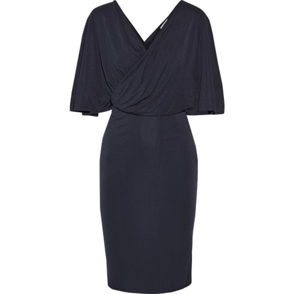 GIVENCHY Women's Wrap Effect Ponte Dress